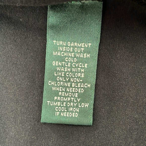 Women's Lauren Active Ralph Lauren Zipper Hoodie Long Sleeve Sweatshirt Jacket - Picture 16 of 16